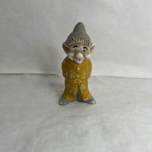 WALT DISNEY SNOW WHITE DOPEY DWARF BISQUE FIGURINE 1930s